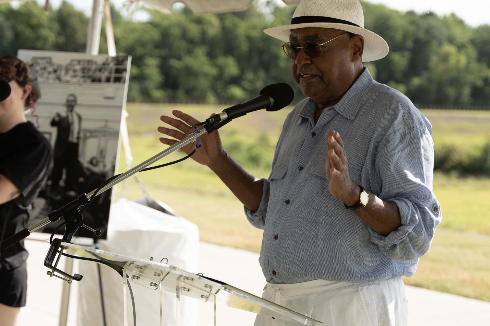 Photo from the Curtis Graves Park ribbon cutting and reception